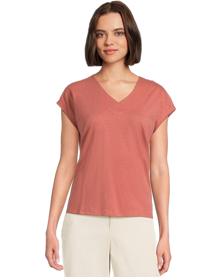 Женская футболка L.L.Bean Organic Cotton V-Neck Cap Sleeve, Sienna Brick
Женская футболка L.L.Bean Organic Cotton V-Neck Cap Sleeve, Sienna Brick