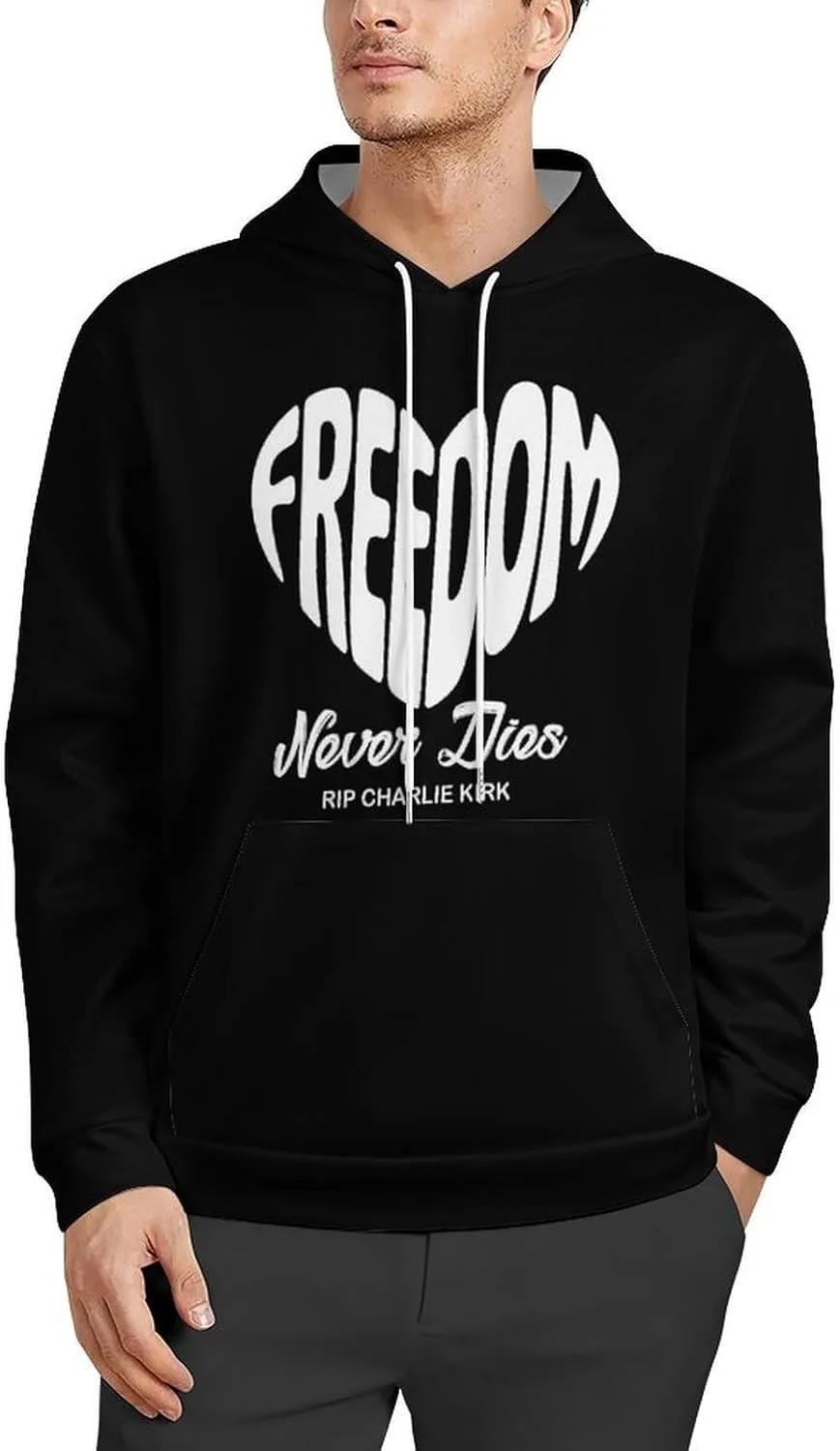 Толстовка с капюшоном Charlie Kirk для мужчин, легкая, с карманами CONGIRLBOON
Толстовка с капюшоном Charlie Kirk для мужчин, легкая, с карманами CONGIRLBOON