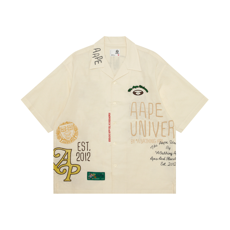 Рубашка с вышивкой логотипа A Bathing APE Aape, белый
Рубашка с вышивкой логотипа A Bathing APE Aape, белый