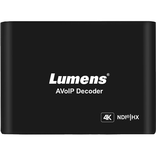 Декодер Lumens OIP-N60D UHD 4K IP-видео в NDI|HX/USB
Декодер Lumens OIP-N60D UHD 4K IP-видео в NDI|HX/USB