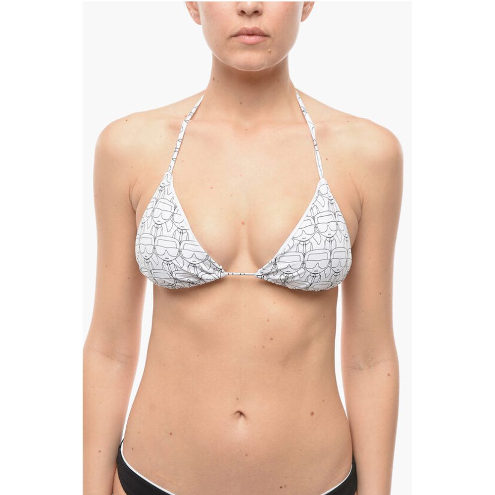 Треугольный бикини-топ с культовым принтом по всей поверхности Karl Lagerfeld, White
Треугольный бикини-топ с культовым принтом по всей поверхности Karl Lagerfeld, White