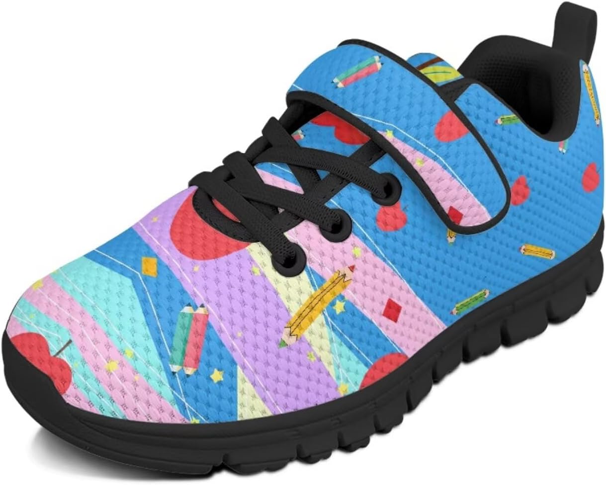 Детские кроссовки Skull Books на Хэллоуин, пробные беговые кроссовки для мальчиков и девочек, школьные кроссовки, противоскользящие, легкие, спортивные, для тенниса и ходьбы Pointodoor, Rainbow Crayons Pens
Детские кроссовки Skull Books на Хэллоуин, пробные беговые кроссовки для мальчиков и девочек, школьные кроссовки, противоскользящие, легкие, спортивные, для тенниса и ходьбы Pointodoor, Rainbow Crayons Pens