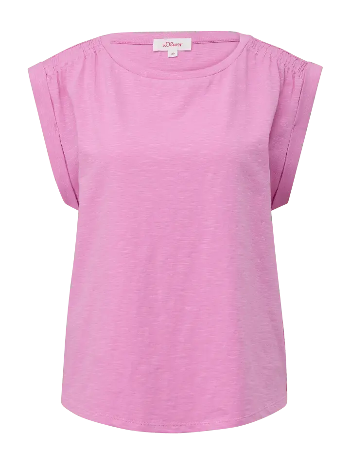Футболка sOliver keine Ärmellänge, розовый
Футболка sOliver keine Ärmellänge, розовый
