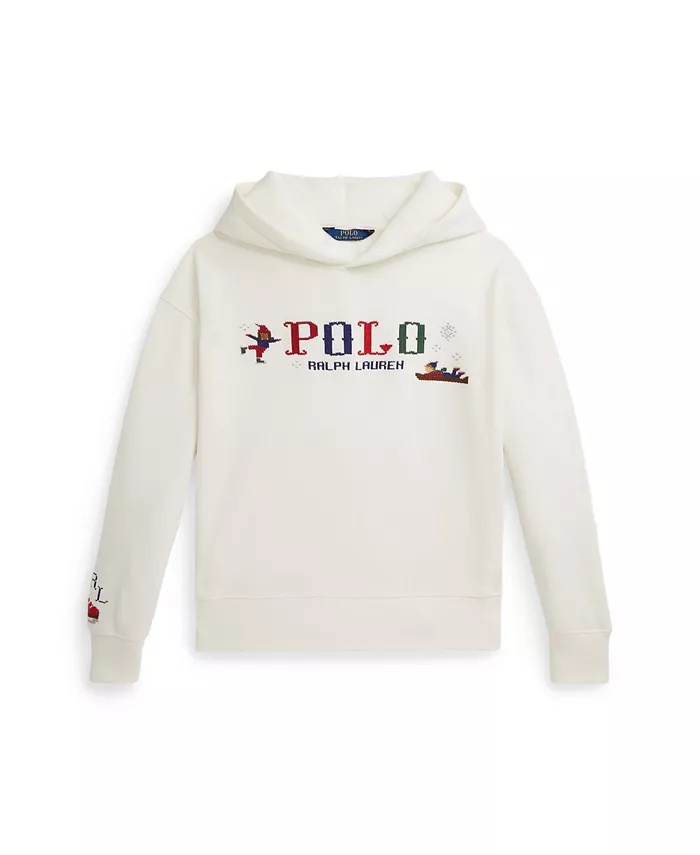 Девчачий лонгслив с капюшоном и вышитым логотипом, размеры 7-16 Polo Ralph Lauren, слоновая кость/кремовый
Девчачий лонгслив с капюшоном и вышитым логотипом, размеры 7-16 Polo Ralph Lauren, слоновая кость/кремовый