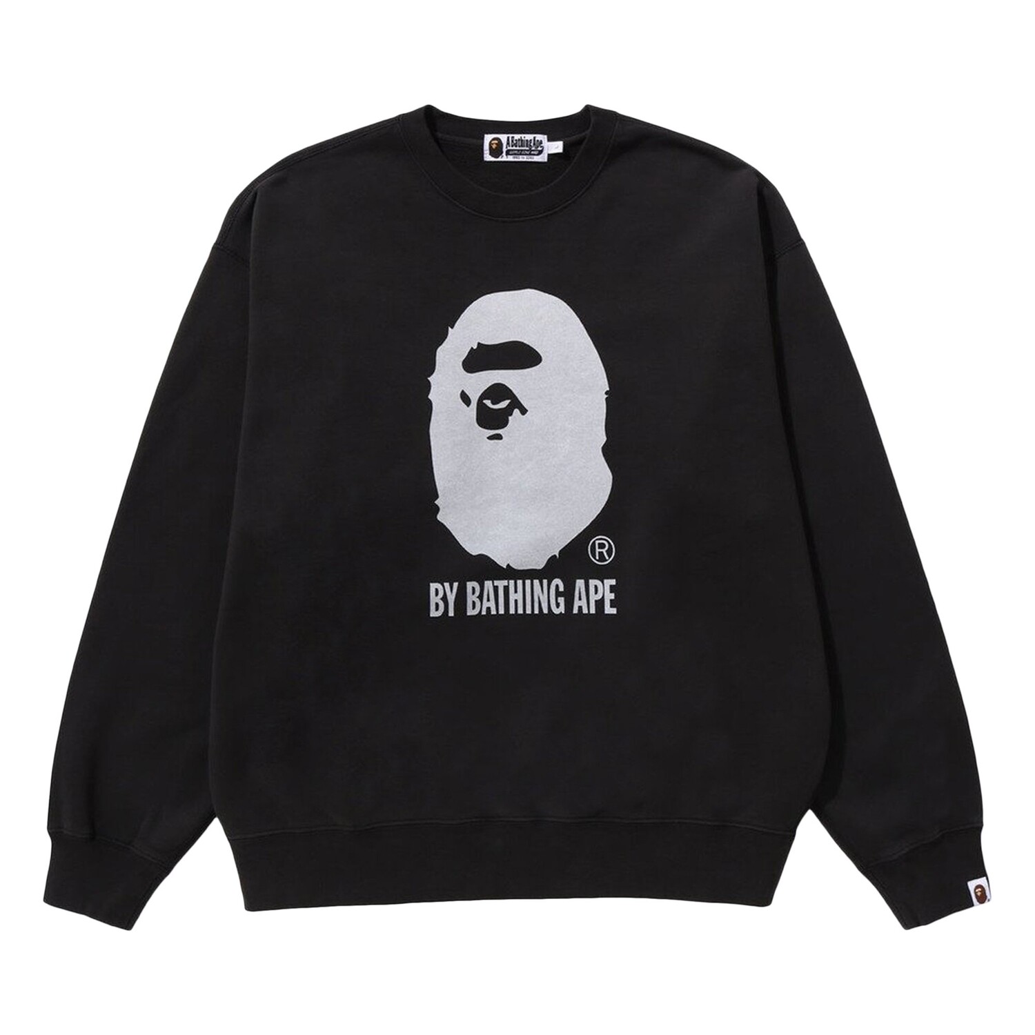 BAPE By Bathing Ape Overdye Crewneck, черный цвет 
BAPE By Bathing Ape Overdye Crewneck, черный цвет