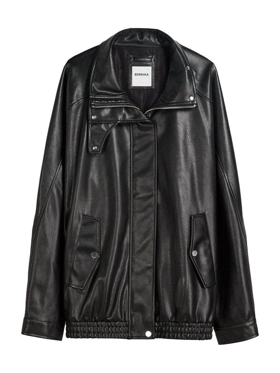 Демисезонная куртка Bershka, Black
Демисезонная куртка Bershka, Black