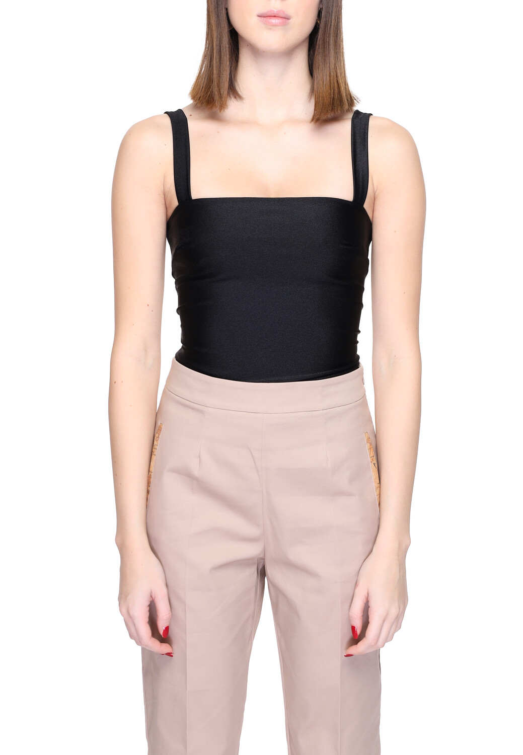 Топ женский Silence на бретелях, черный
Топ женский Silence на бретелях, черный