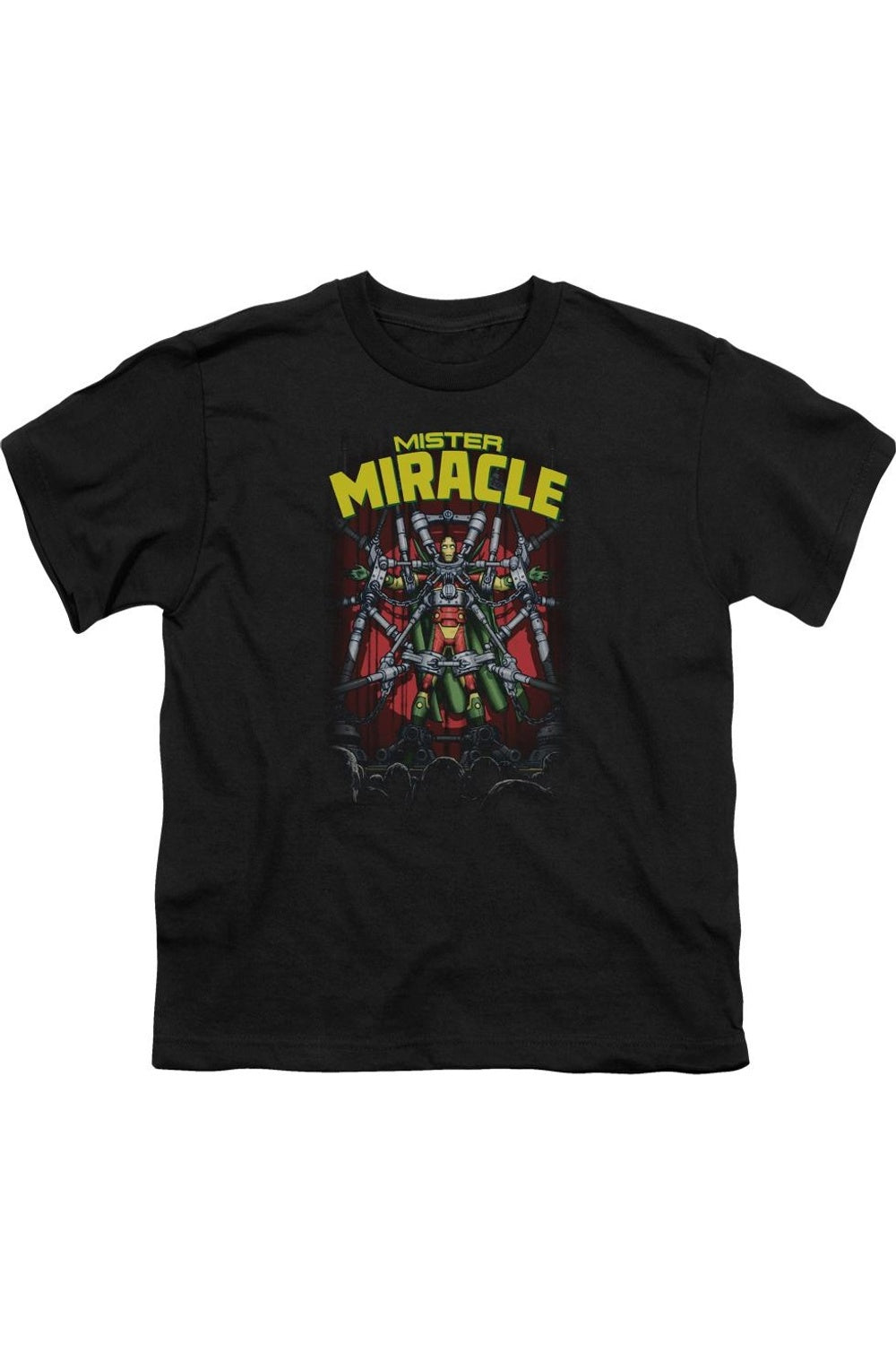 Футболка с коротким рукавом Justice League of America Mister Miracle для детей Gildan, черный
Футболка с коротким рукавом Justice League of America Mister Miracle для детей Gildan, черный