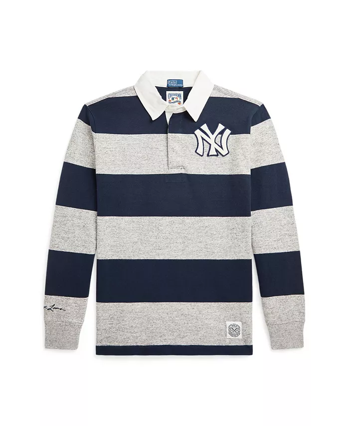 Рубашка регби Yankees для старших мальчиков Polo Ralph Lauren, синий
Рубашка регби Yankees для старших мальчиков Polo Ralph Lauren, синий