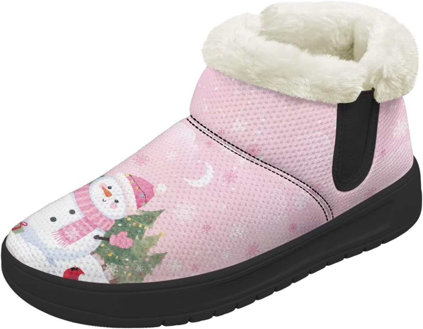 Рождественские снежные ботинки Forchrinse для женщин и мужчин, зимние теплые ботильоны, удобные, с легким надеванием, походные ботинки, рождественская обувь, Christmas Snowman Pattern
Рождественские снежные ботинки Forchrinse для женщин и мужчин, зимние теплые ботильоны, удобные, с легким надеванием, походные ботинки, рождественская обувь, Christmas Snowman Pattern