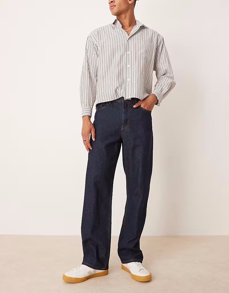 Мешковатые джинсы цвета индиго Asos Design
Мешковатые джинсы цвета индиго Asos Design