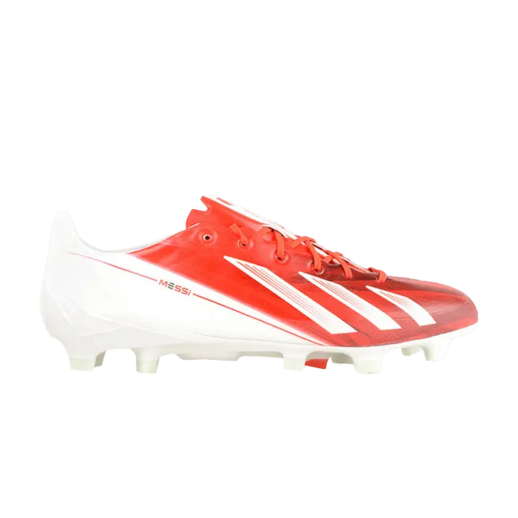 Кроссовки Messi Adizero F50 TRX FG 'White Red', красный
Кроссовки Messi Adizero F50 TRX FG 'White Red', красный