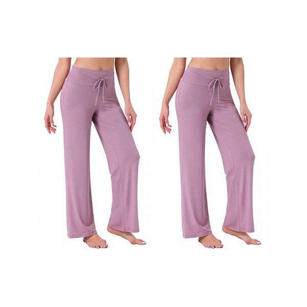 2 пары женских пижамных брюк с широкими штанинами и шнурком Inspire Chic, Purple
2 пары женских пижамных брюк с широкими штанинами и шнурком Inspire Chic, Purple