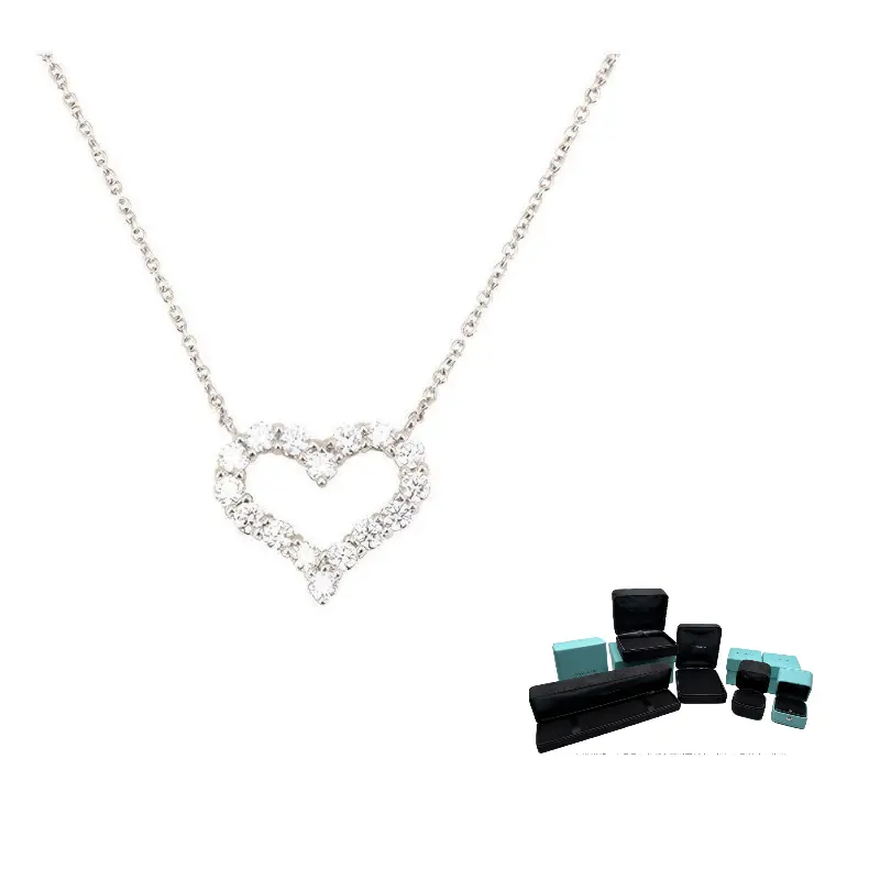 TIFFANY & CO. Платиновое колье женское серебристое
TIFFANY & CO. Платиновое колье женское серебристое