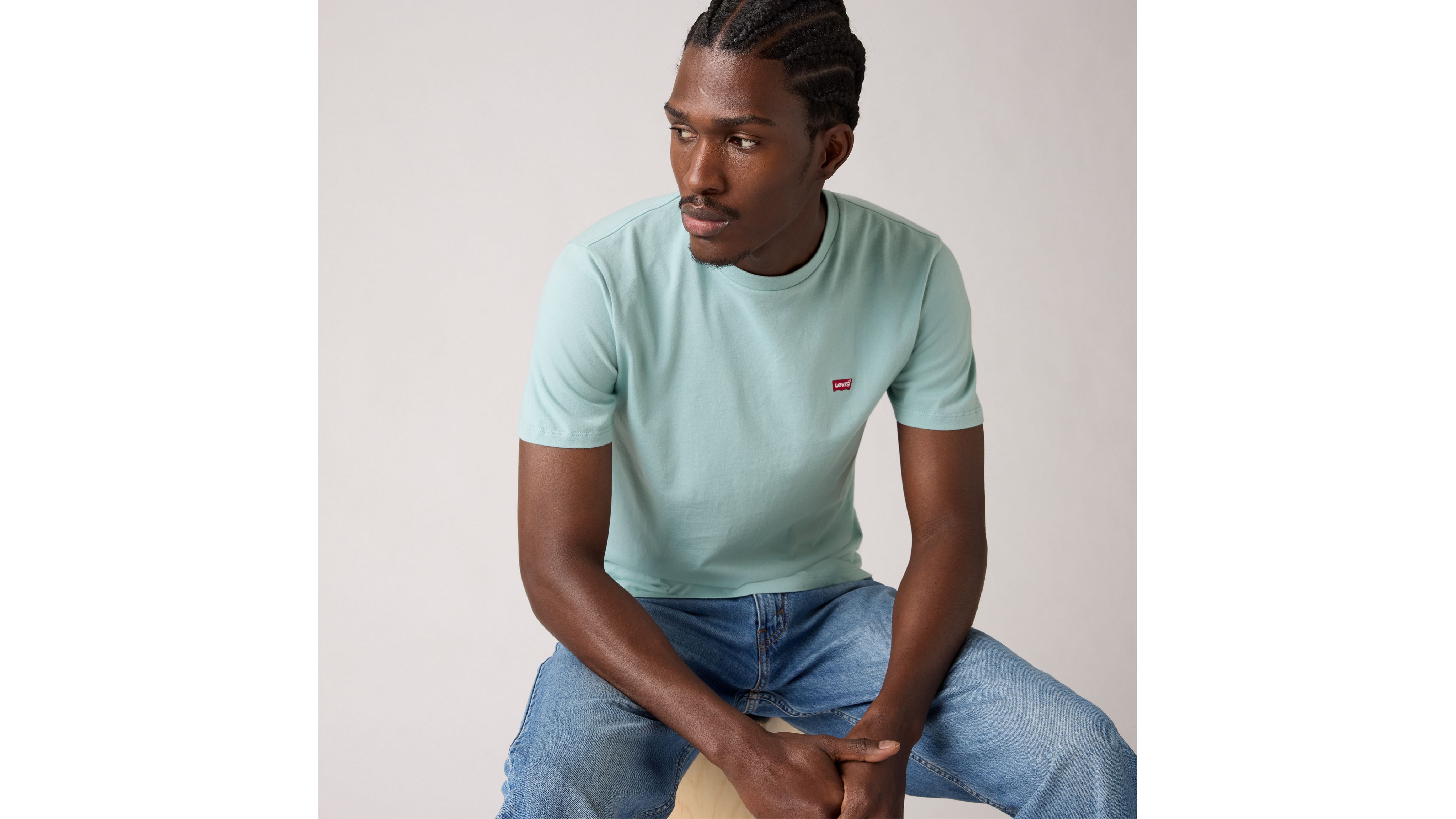 Классическая футболка Housemark с коротким рукавом Levi's, Stone Blue - Blue
Классическая футболка Housemark с коротким рукавом Levi's, Stone Blue - Blue