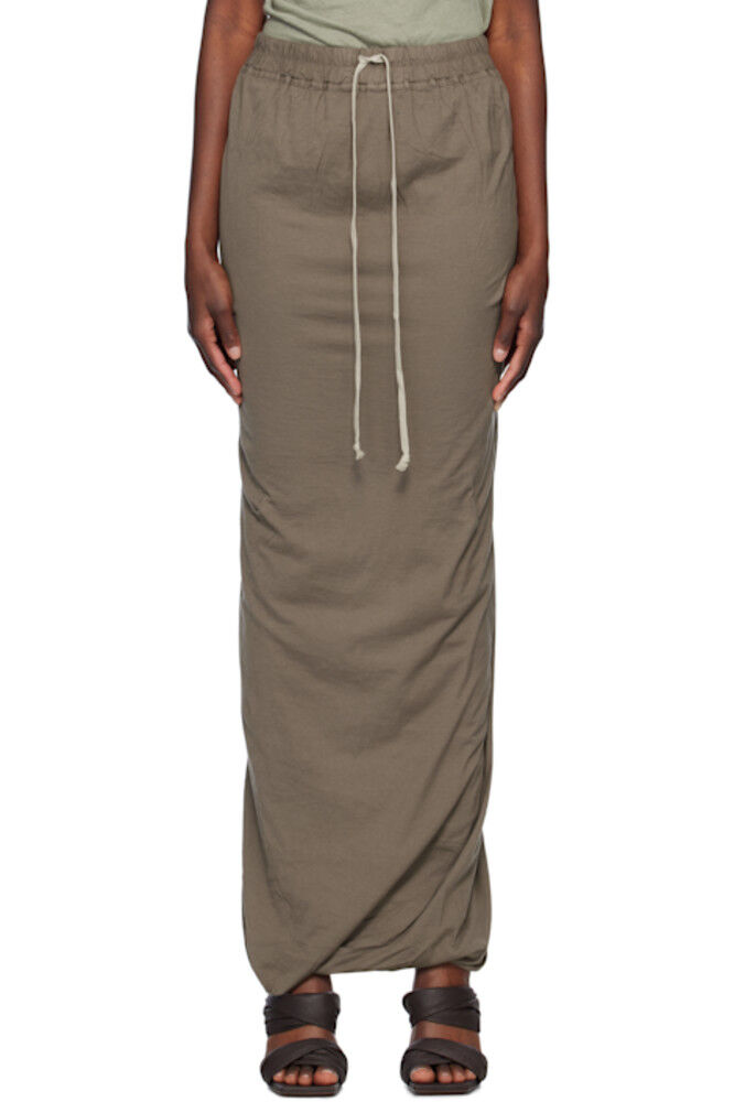 Серая юбка-макси Hollywood Pull On Pillar Rick Owens DRKSHDW
Серая юбка-макси Hollywood Pull On Pillar Rick Owens DRKSHDW