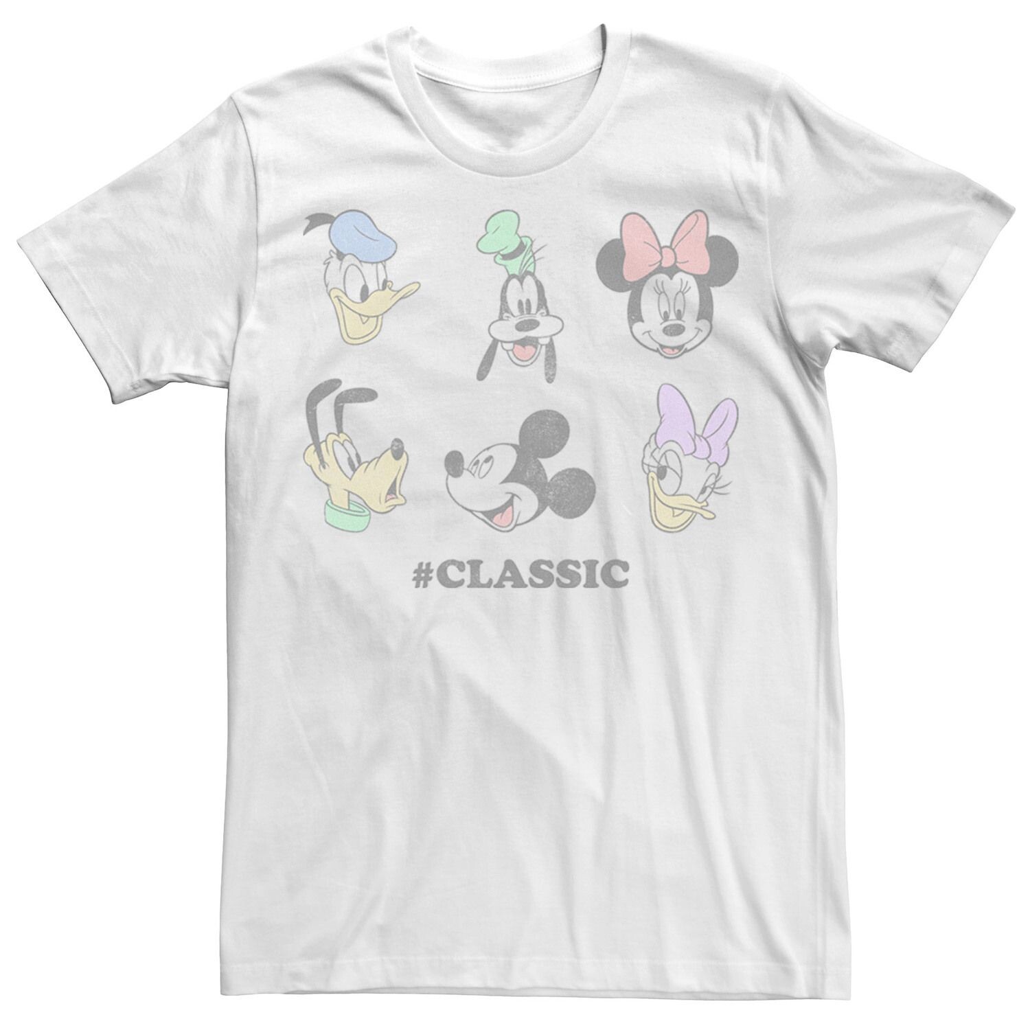 Мужская футболка Disney Mickey Mouse & Friends # Classic Portrait Licensed Character
Мужская футболка Disney Mickey Mouse & Friends # Classic Portrait Licensed Character