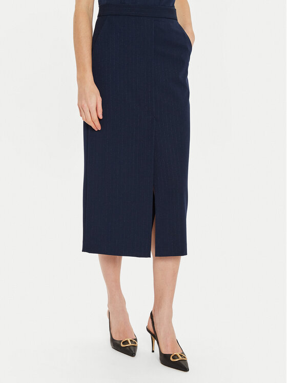 Юбка-карандаш regular fit 242TP2153 Twinset, синий
Юбка-карандаш regular fit 242TP2153 Twinset, синий