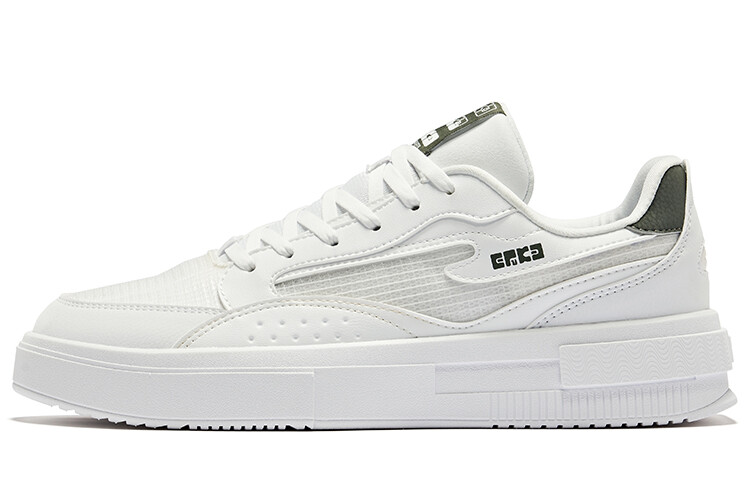 Кроссовки ERKE Skateboarding Shoes Men Low-top White, белый 
Кроссовки ERKE Skateboarding Shoes Men Low-top White, белый