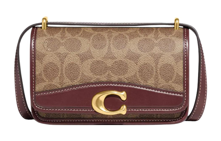 COACH Сумка через плечо малая женская коричневая
COACH Сумка через плечо малая женская коричневая