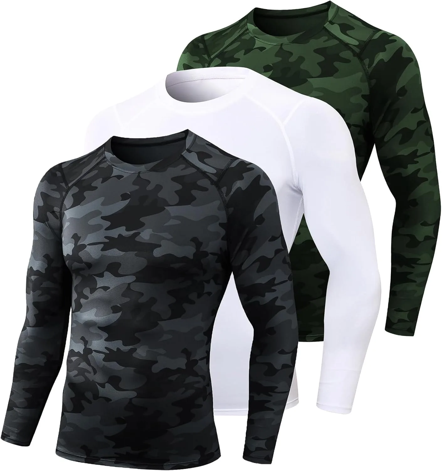 Мужская компрессионная футболка с длинным рукавом для тренировок EAONLFP
Мужская компрессионная футболка с длинным рукавом для тренировок EAONLFP