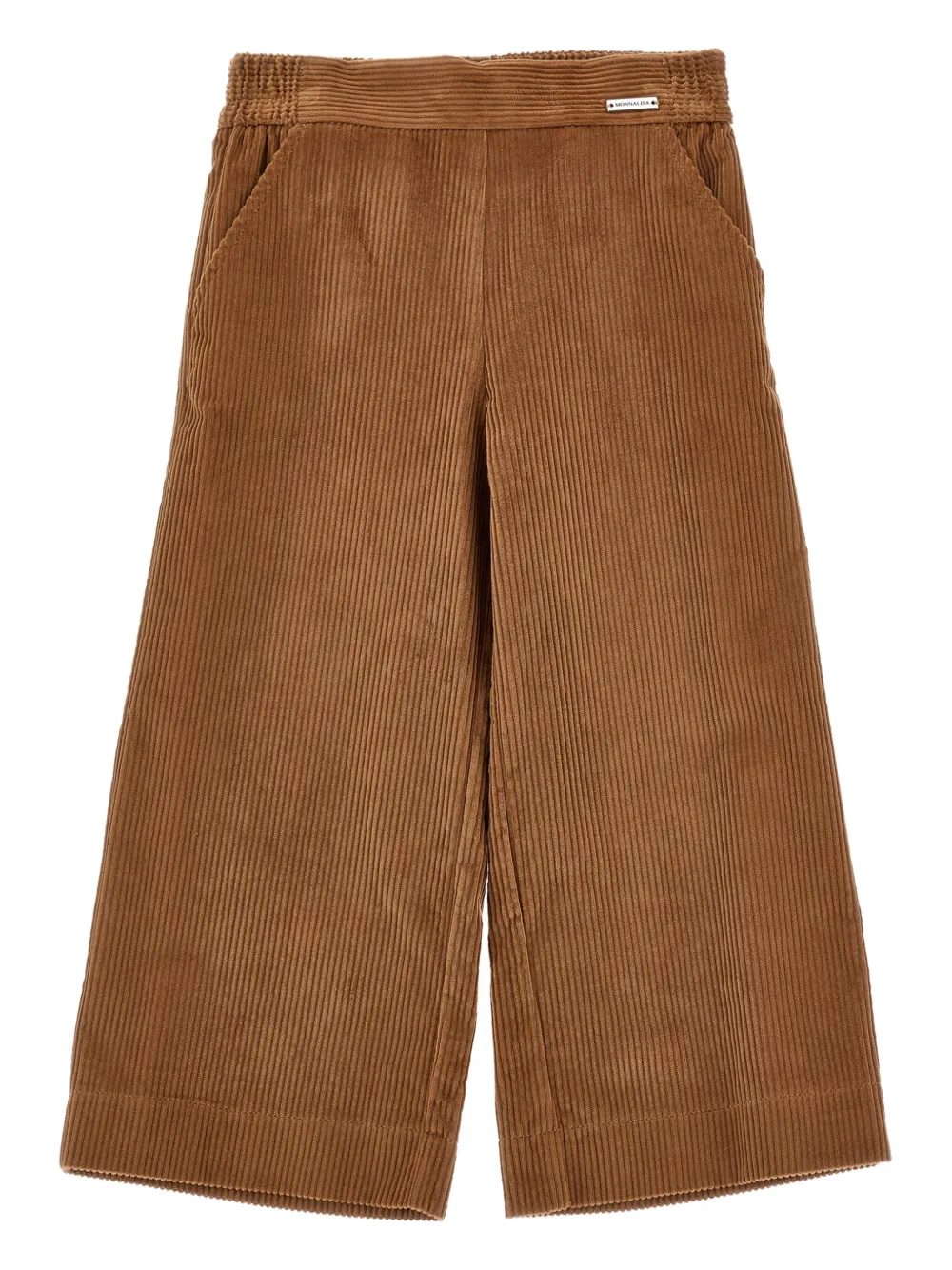 Вельветовые брюки широкого кроя Monnalisa, коричневый
Вельветовые брюки широкого кроя Monnalisa, коричневый