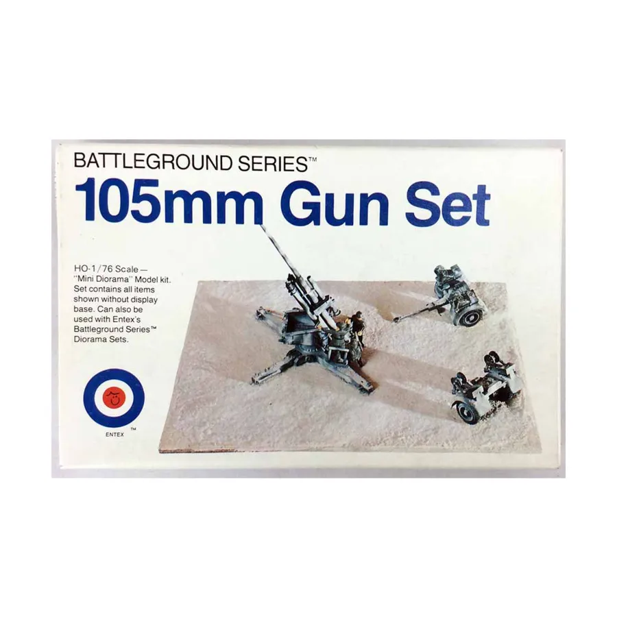 Комплект 105-мм пушки, Historical Miniatures - WWII (1:76) (Entex Industries)
Комплект 105-мм пушки, Historical Miniatures - WWII (1:76) (Entex Industries)