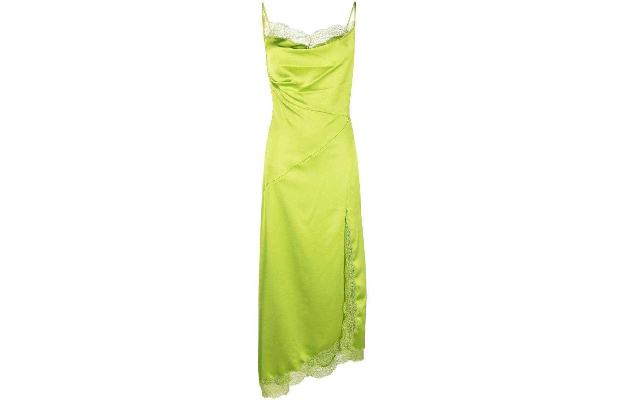 PINKO SS23 Slip Dress Women's Green
PINKO SS23 Slip Dress Women's Green