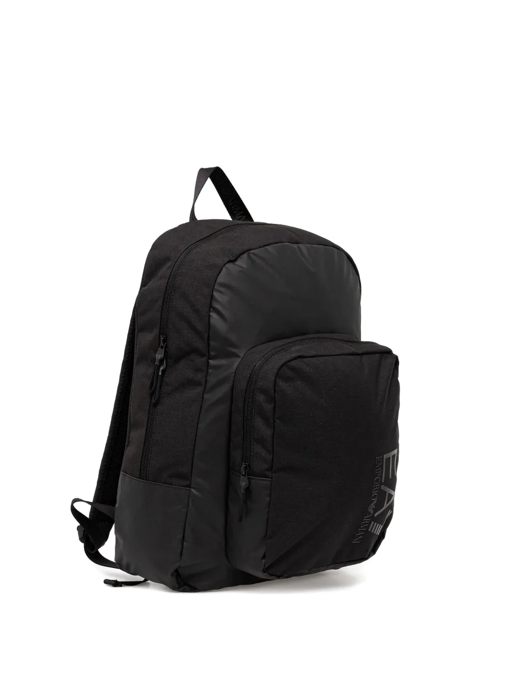 Рюкзак с логотипом Ea7 Emporio Armani, черный 
Рюкзак с логотипом Ea7 Emporio Armani, черный