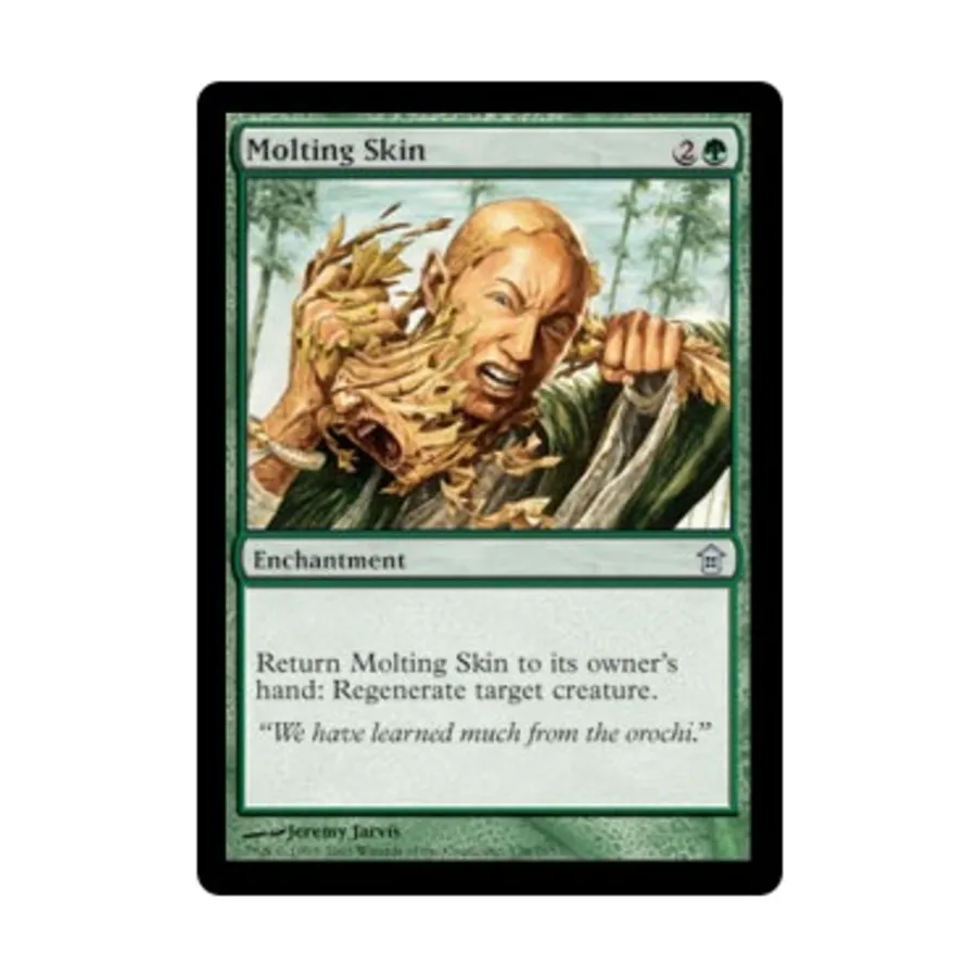 CCG Линяющая кожа (U), MTG - Saviors of Kamigawa
CCG Линяющая кожа (U), MTG - Saviors of Kamigawa