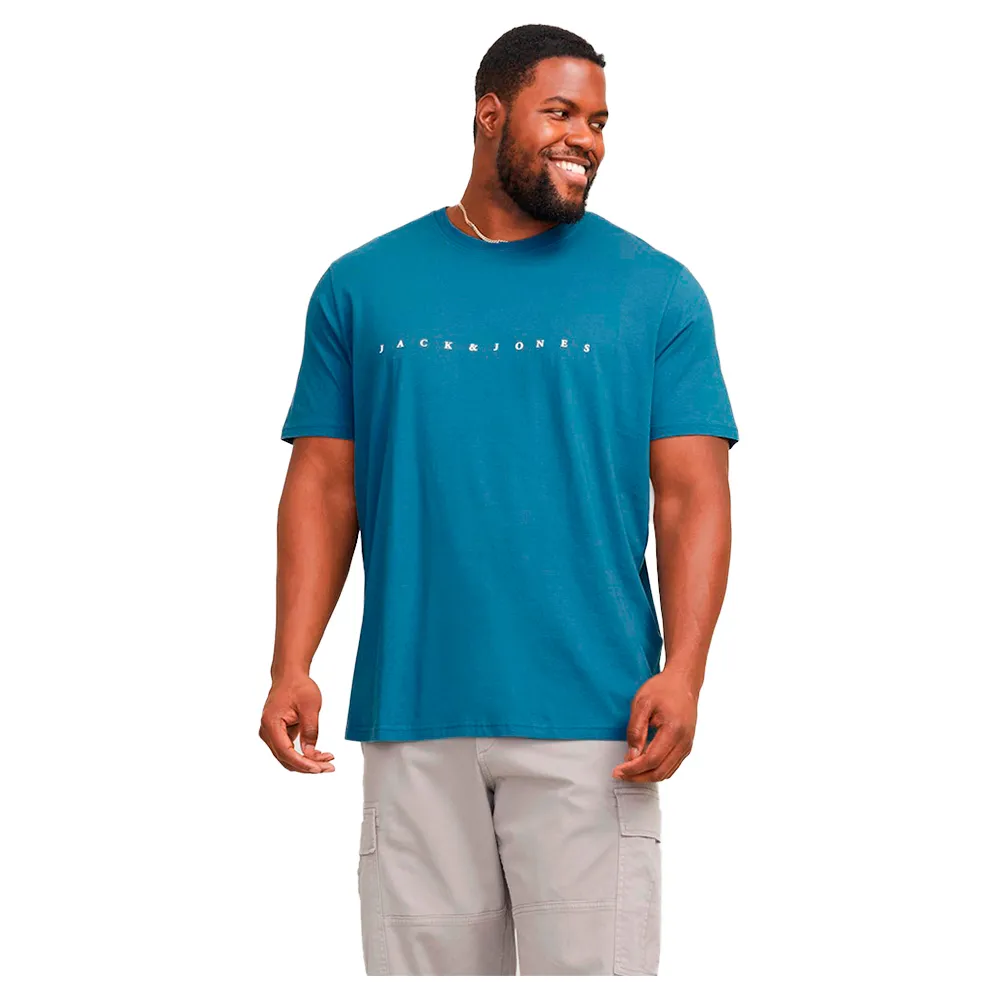 Футболка с коротким рукавом Jack & Jones Star Plus Size, синий
Футболка с коротким рукавом Jack & Jones Star Plus Size, синий