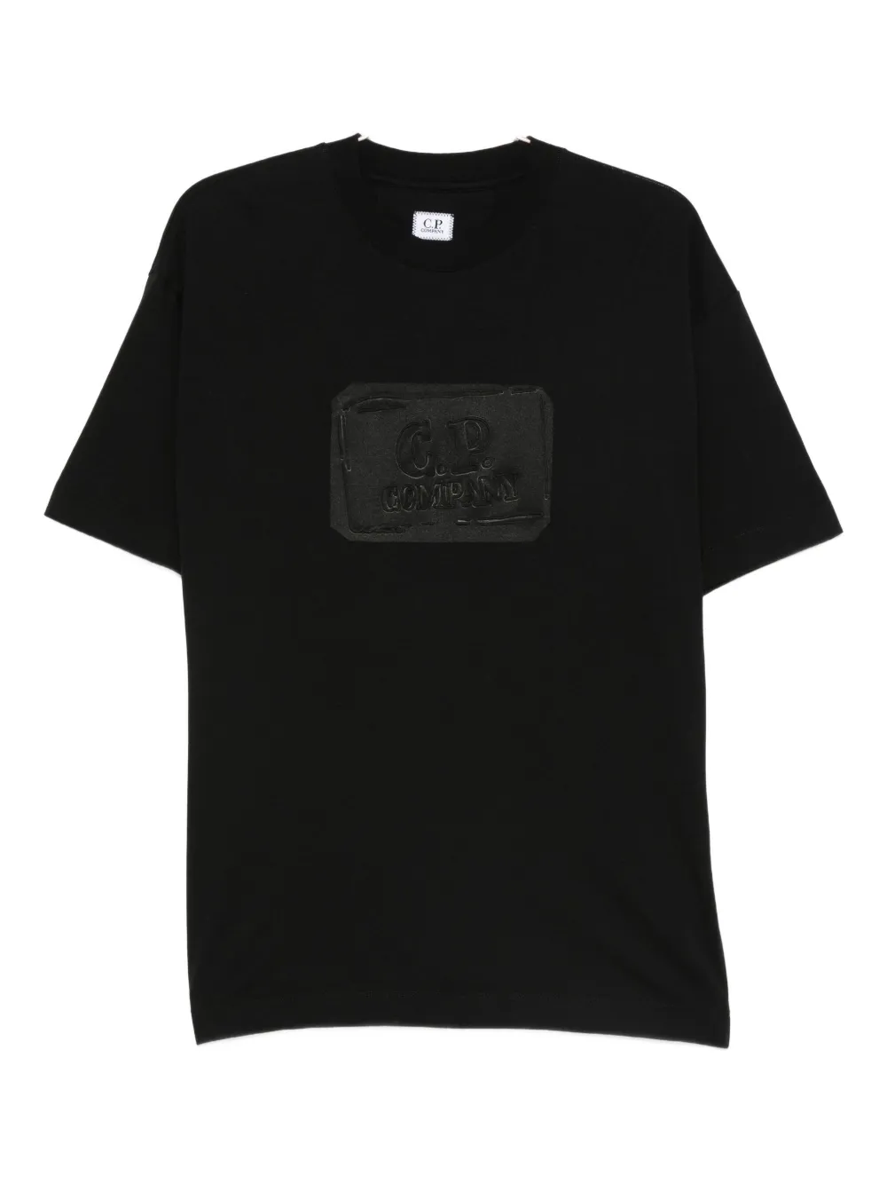Хлопковая футболка с логотипом C.P. Company, черный
Хлопковая футболка с логотипом C.P. Company, черный
