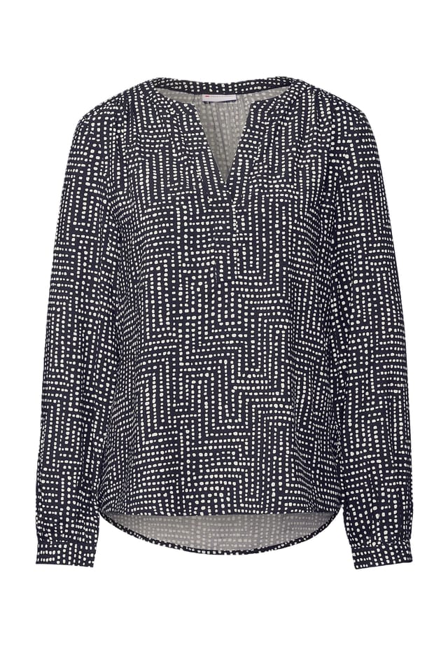 Блузка-Рубашка с разрезом по горловине Street One, цвет 25899 deep tint b
Блузка-Рубашка с разрезом по горловине Street One, цвет 25899 deep tint b