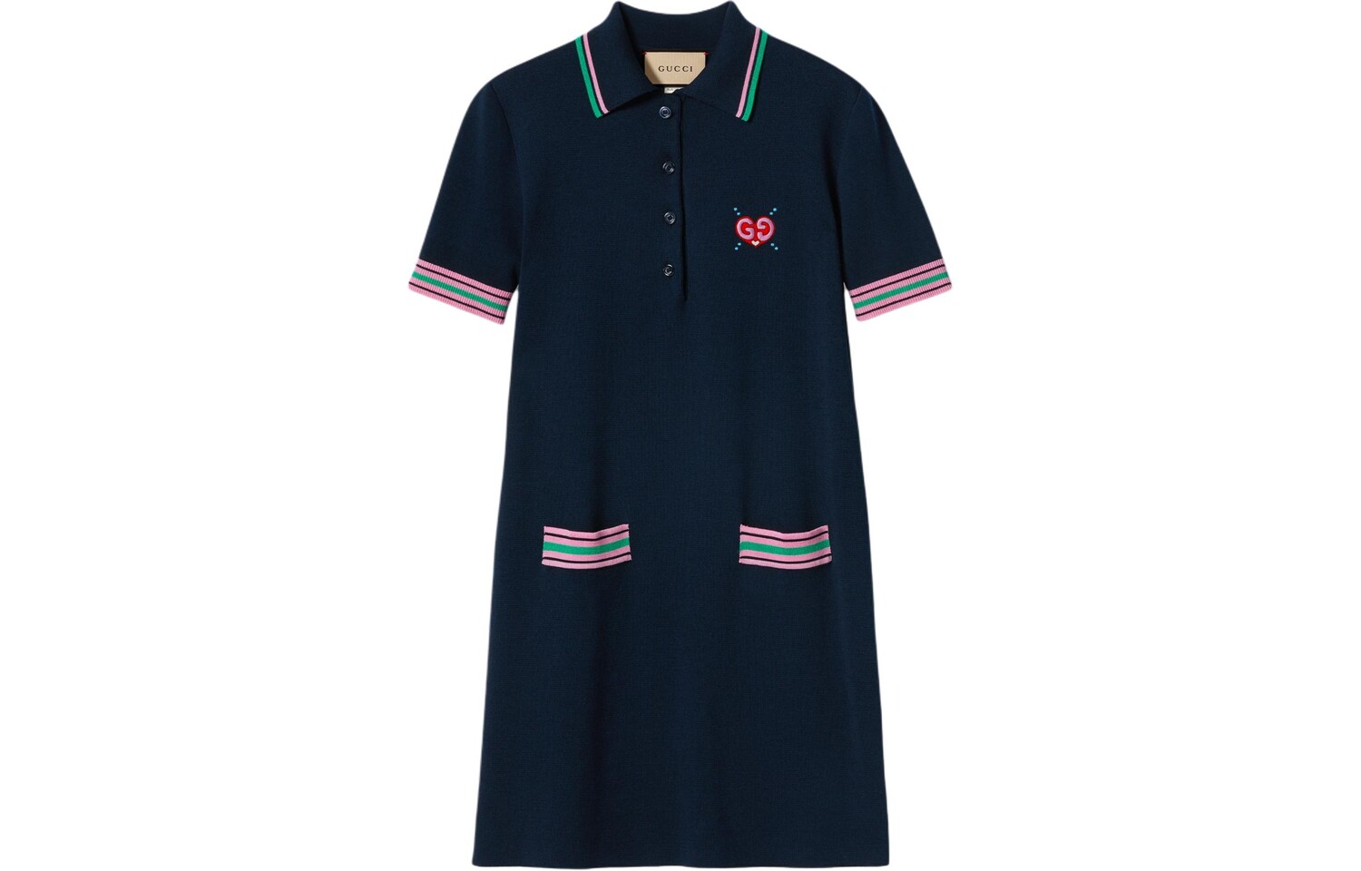 Платье с короткими рукавами женское темно-синее Gucci
Платье с короткими рукавами женское темно-синее Gucci