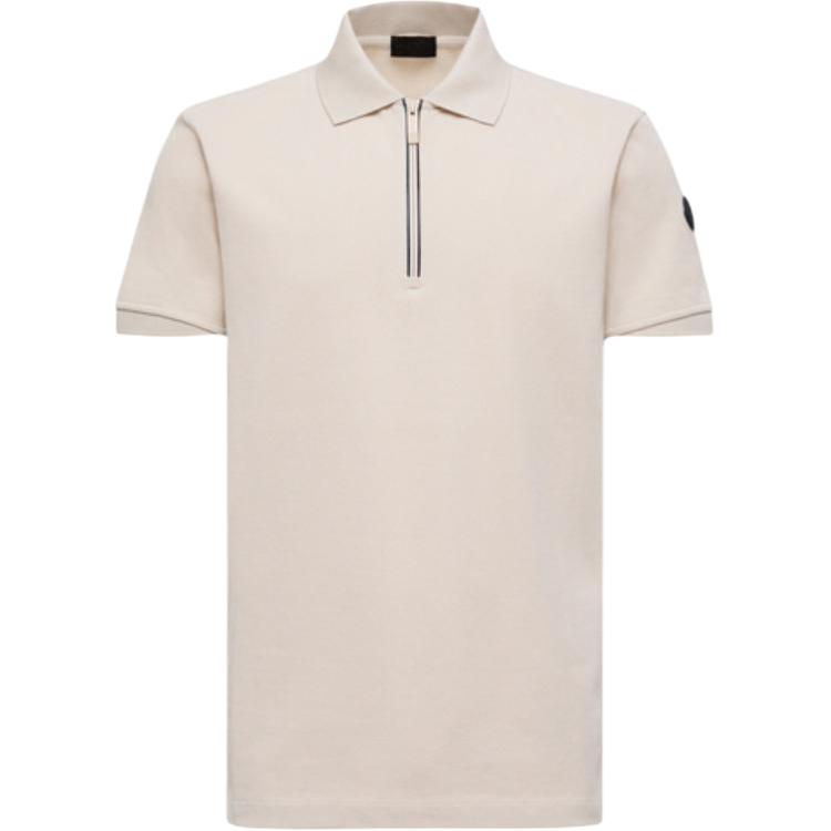 Поло с коротким рукавом и нашивкой с логотипом Moncler, серо-бежевый
Поло с коротким рукавом и нашивкой с логотипом Moncler, серо-бежевый