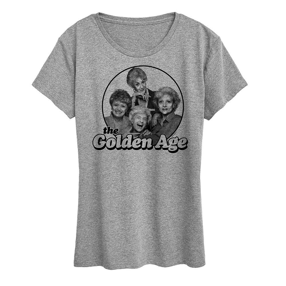 Женская футболка с рисунком Golden Girls The Golden Age Licensed Character, цвет Heather Gray
Женская футболка с рисунком Golden Girls The Golden Age Licensed Character, цвет Heather Gray