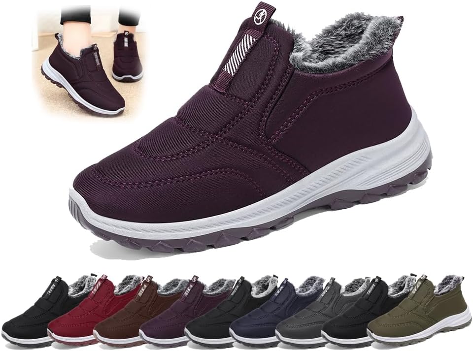 Женские и мужские зимние ботинки, зимние походные слипоны, удобные теплые ботильоны на меху, легкие водонепроницаемые ботинки Generic, фиолетовый
Женские и мужские зимние ботинки, зимние походные слипоны, удобные теплые ботильоны на меху, легкие водонепроницаемые ботинки Generic, фиолетовый