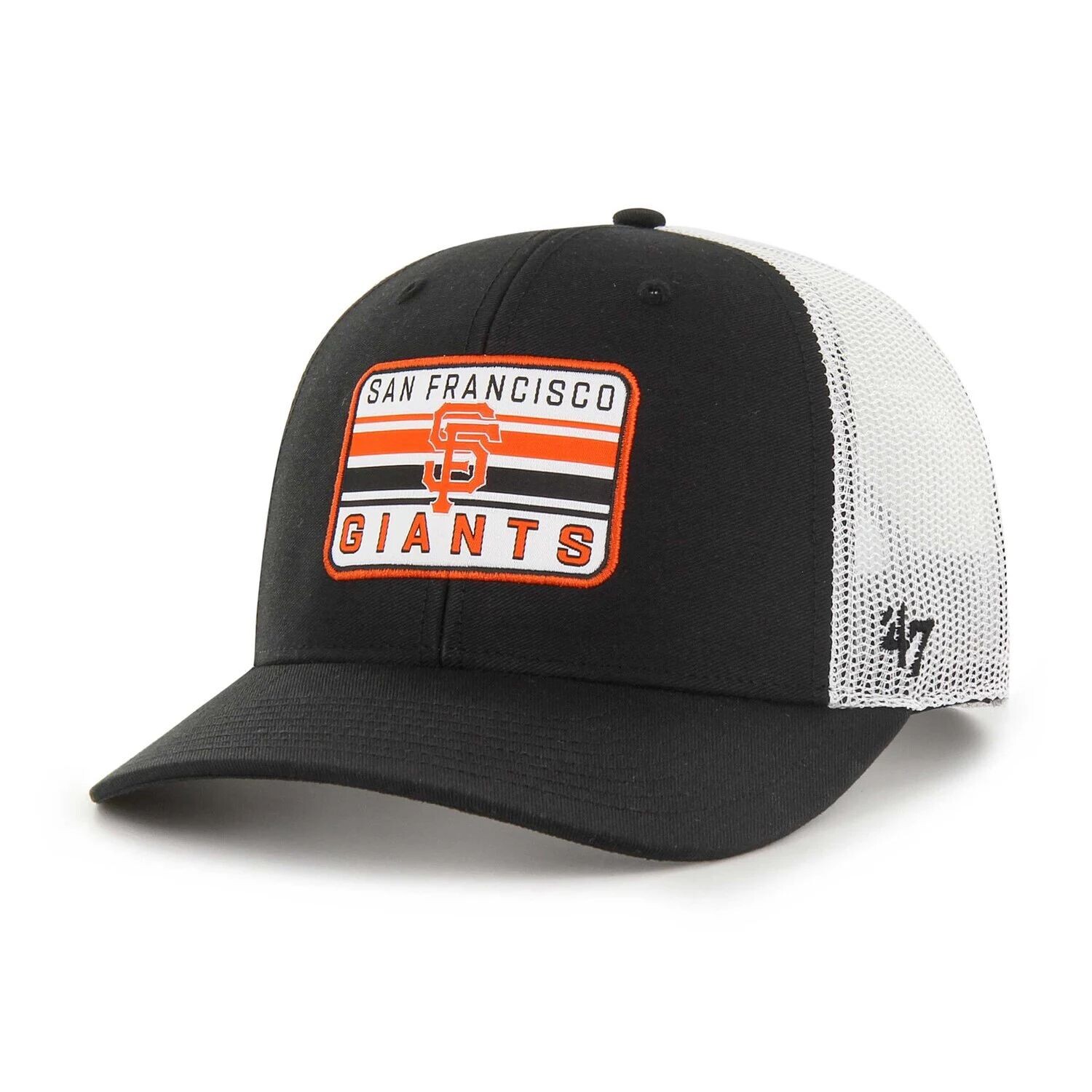 Мужская черная регулируемая кепка San Francisco Giants Drifter Trucker '47
Мужская черная регулируемая кепка San Francisco Giants Drifter Trucker '47