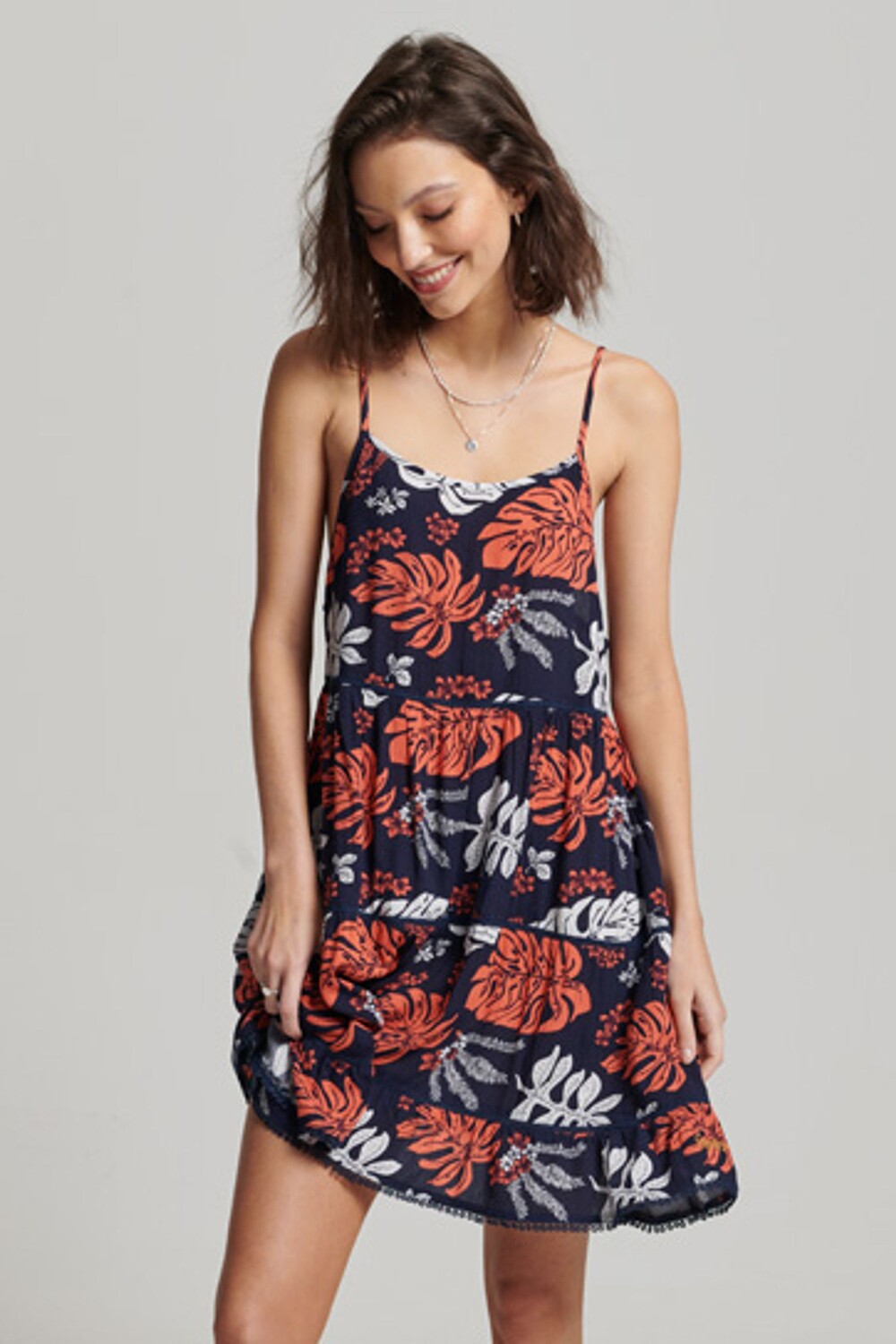 Винтажное пляжное мини-платье на бретелях Superdry, синий
Винтажное пляжное мини-платье на бретелях Superdry, синий