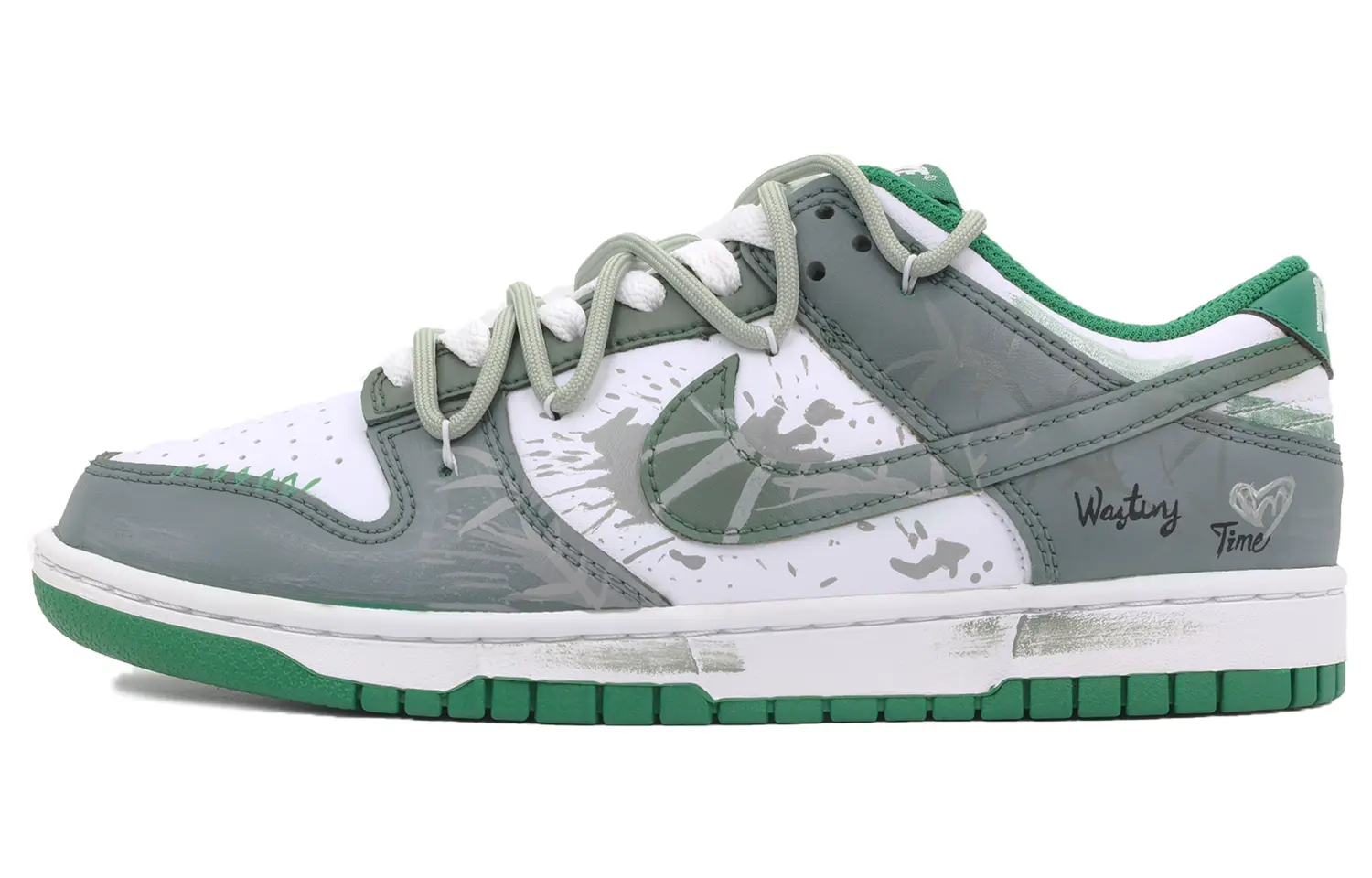 Кроссовки для скейтбординга Dunk Anti Slip, износостойкие, мужские, зелено-серые Nike, Green Gray
Кроссовки для скейтбординга Dunk Anti Slip, износостойкие, мужские, зелено-серые Nike, Green Gray