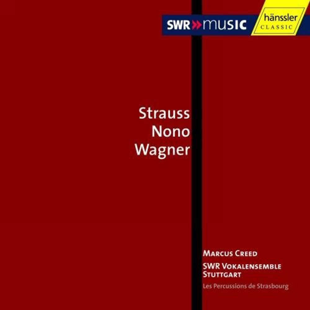 Диск CD Choral Works - Richard Strauss, Luigi Nono, Clytus Gottwald, Marcus Creed, SWR Vokalensemble, Les Percussions de Strasbourg
Диск CD Choral Works - Richard Strauss, Luigi Nono, Clytus Gottwald, Marcus Creed, SWR Vokalensemble, Les Percussions de Strasbourg