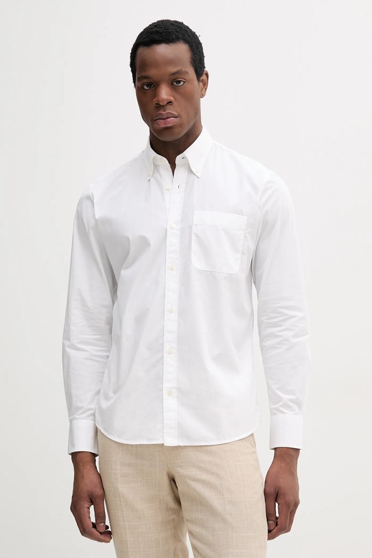 Хлопковая рубашка United Colors Of Benetton, белый
Хлопковая рубашка United Colors Of Benetton, белый