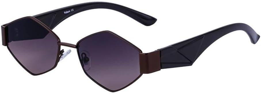 Солнцезащитные очки в форме ромба из металла для женщин, солнцезащитные очки неправильной формы для мужчин, многоугольные солнцезащитные очки LXLHWN, C5 Brown Gray Pink
Солнцезащитные очки в форме ромба из металла для женщин, солнцезащитные очки неправильной формы для мужчин, многоугольные солнцезащитные очки LXLHWN, C5 Brown Gray Pink