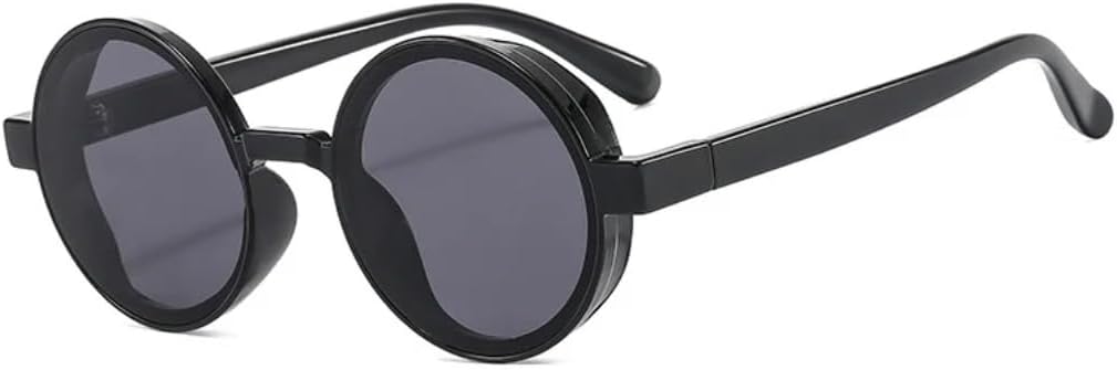 Солнцезащитные очки с защитой от УФ-излучения UV400 | Круглые, в стиле панк, желто-оранжевые | для женщин и мужчин, для занятий спортом на открытом воздухе и вождения DSVIGF, Black-black
Солнцезащитные очки с защитой от УФ-излучения UV400 | Круглые, в стиле панк, желто-оранжевые | для женщин и мужчин, для занятий спортом на открытом воздухе и вождения DSVIGF, Black-black