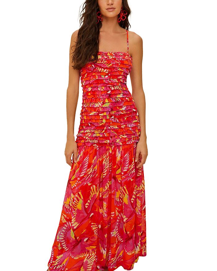 Платье с рюшами Flying Birds FARM Rio, оранжевый
Платье с рюшами Flying Birds FARM Rio, оранжевый