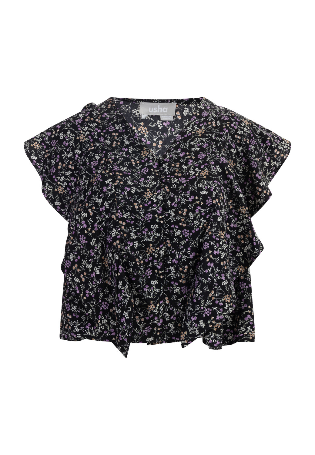 Блуза Usha Kurzarm, черный
Блуза Usha Kurzarm, черный