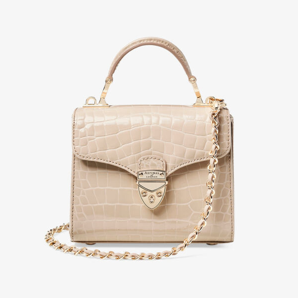 Сумка на плечо Mayfair Mini из кожи с тиснением под крокодила Aspinal Of London, коричневый
Сумка на плечо Mayfair Mini из кожи с тиснением под крокодила Aspinal Of London, коричневый