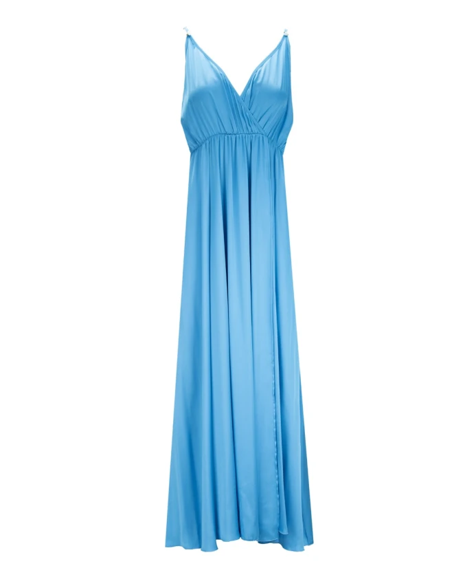 Длинное платье с цветочным принтом и глубоким разрезом Aniye By, синий
Длинное платье с цветочным принтом и глубоким разрезом Aniye By, синий