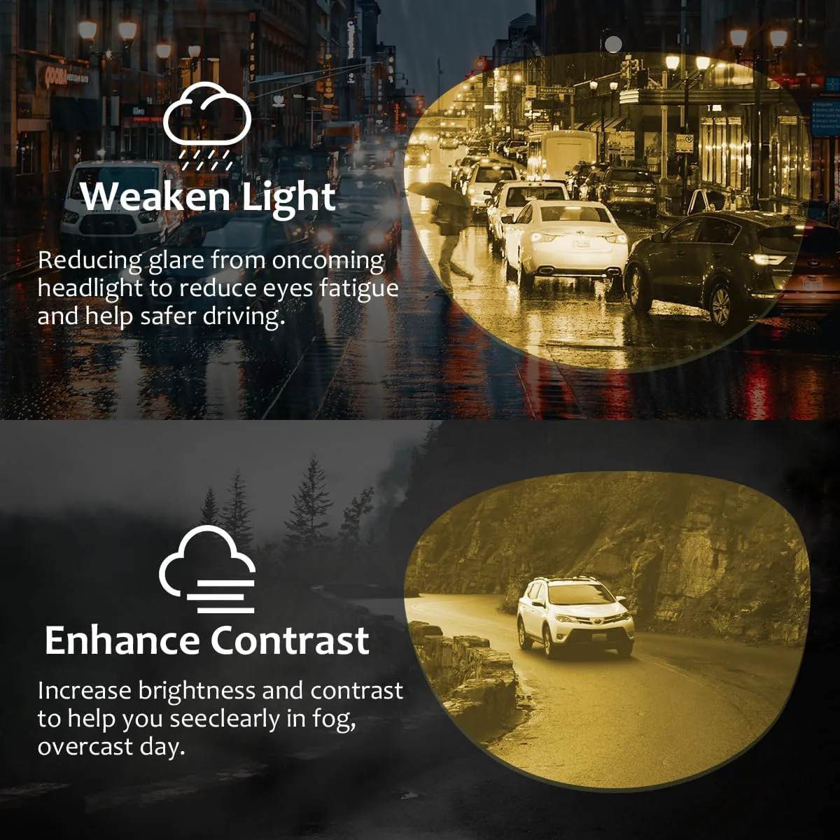 Поляризованные очки Br'Guras увеличенного размера, надеваются поверх солнцезащитных очков, подходят для женщин и мужчин, для вождения и езды, A1-black/Yellow Lens
Поляризованные очки Br'Guras увеличенного размера, надеваются поверх солнцезащитных очков, подходят для женщин и мужчин, для вождения и езды, A1-black/Yellow Lens