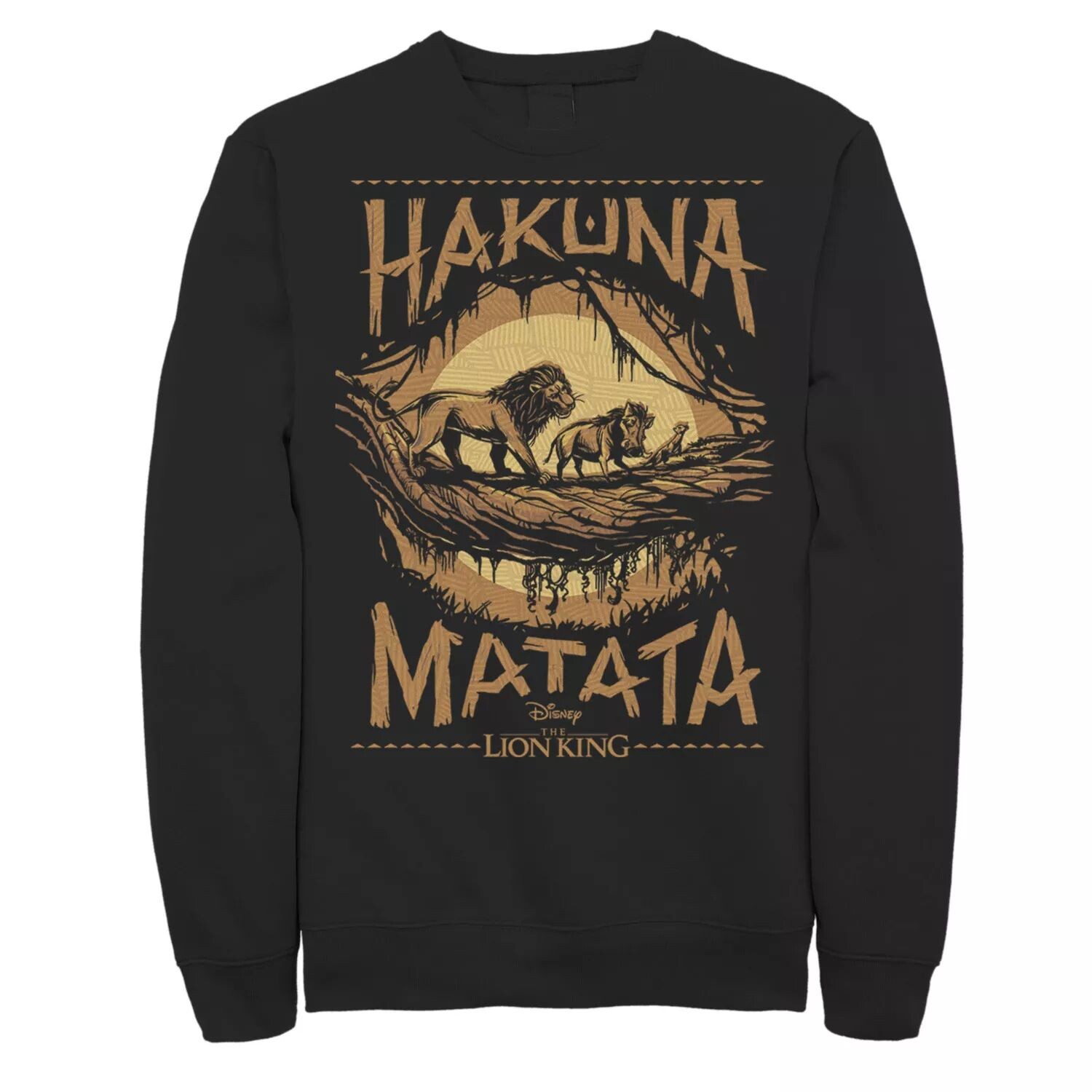 Мужской свитшот The Lion King Live Action Hakuna Matata Sunset, Black Disney, черный
Мужской свитшот The Lion King Live Action Hakuna Matata Sunset, Black Disney, черный